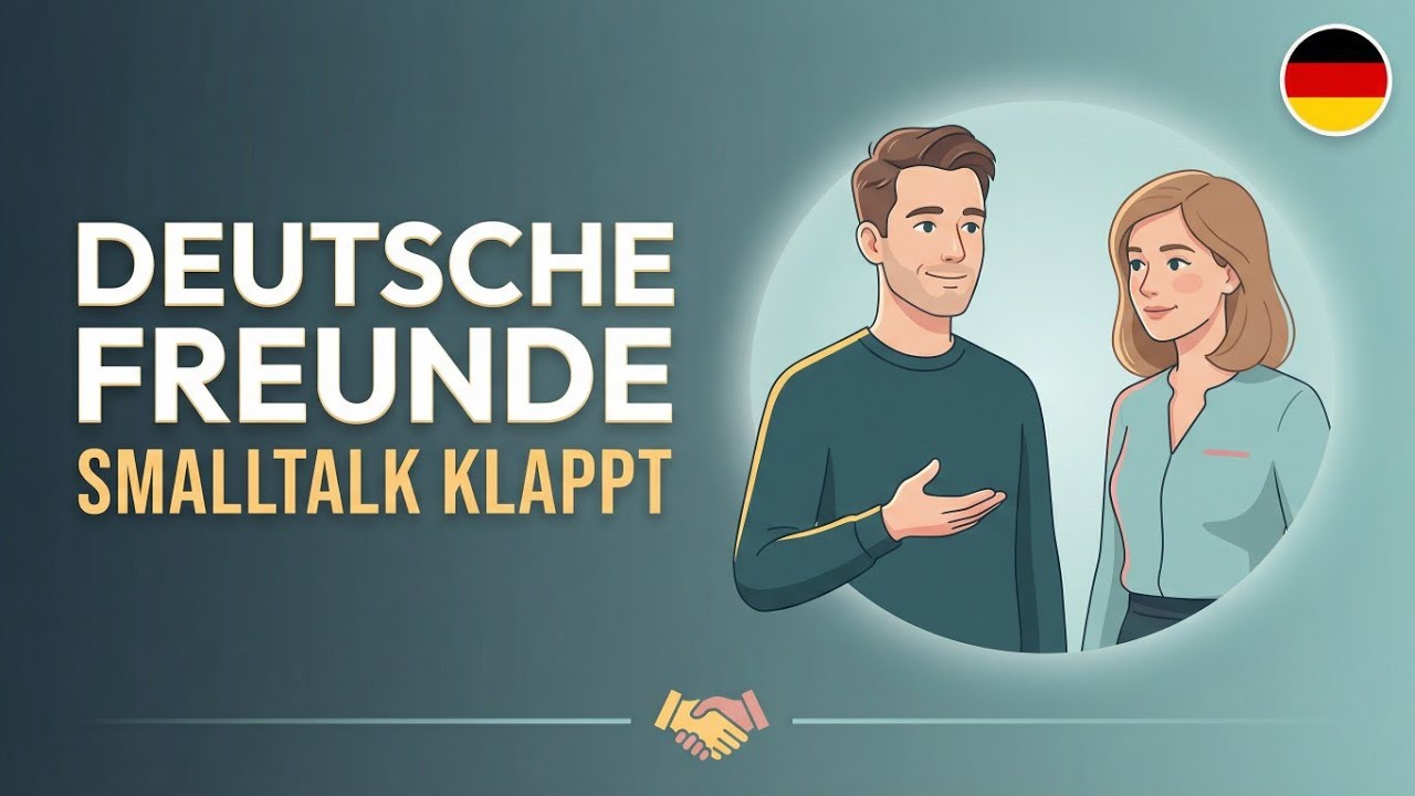 Willst du deutsche Freunde? 🤝 So klappt's mit Smalltalk & Kontakten!