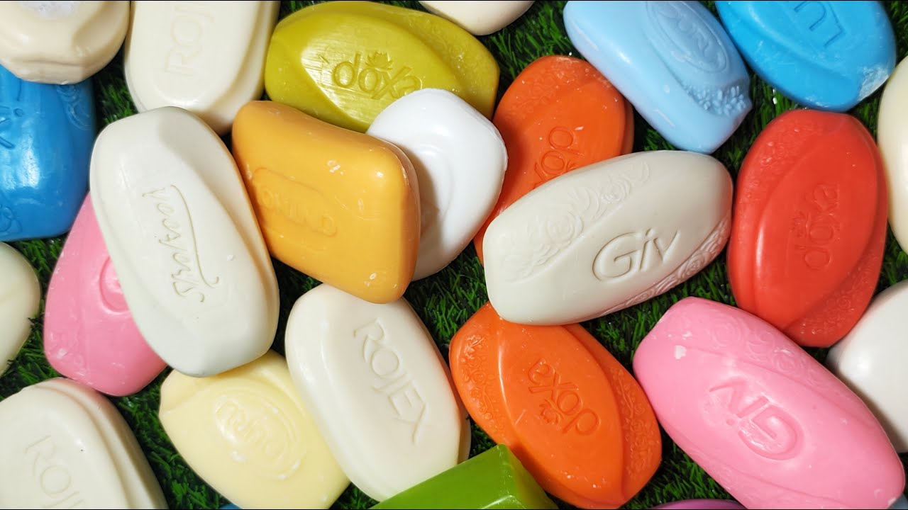 Soap Opening I Noise ASMR 🧼| Satisfying Video IASMR No talking🧼💛 #soap #rainbowsoap #relax #asmr