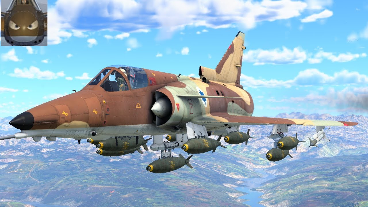 War Thunder SIM - Kfir C.7 - First Flight