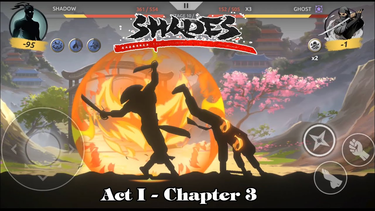 Shades: Shadow Fight Roguelike || Act I - Chapter 3 「iOS/Android Gameplay」