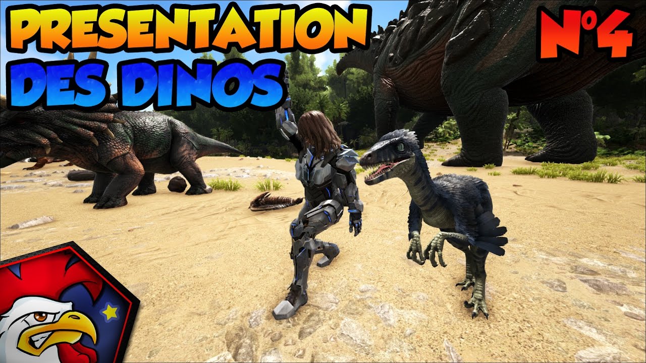 [TUTO ARK PC XBOX PS4] #48 : Présentation des Dinos (4ème partie)