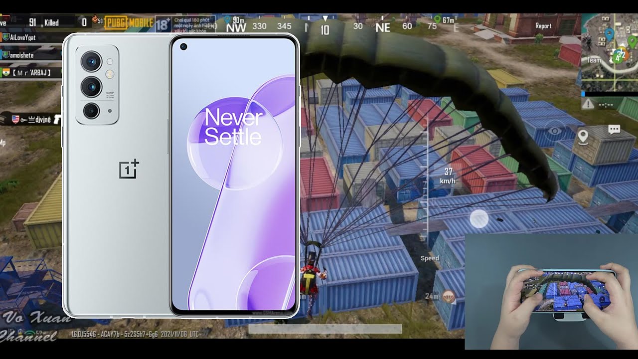 OnePlus 9RT PUBG mobile with Ultra HD graphic gaming test