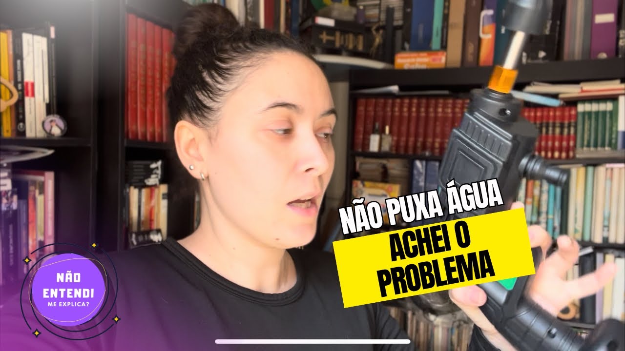 Lavadora de pressão a bateria não puxa água? Veja o que aconteceu com a minha!