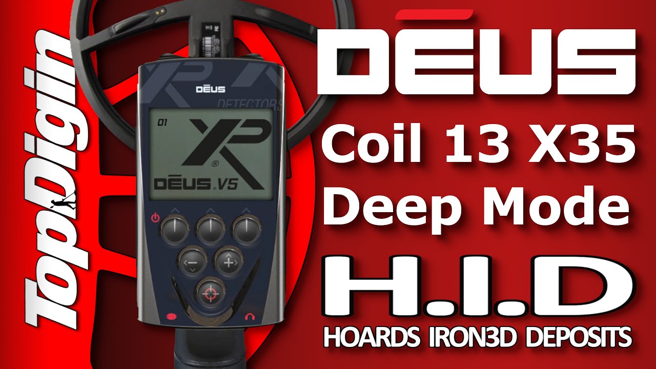 XP Deus I Cewka X 35 DEPP Sof 5.21! HID Test! Czy Deus Podoła Nowym Trudniejszym Wyzwaniom?