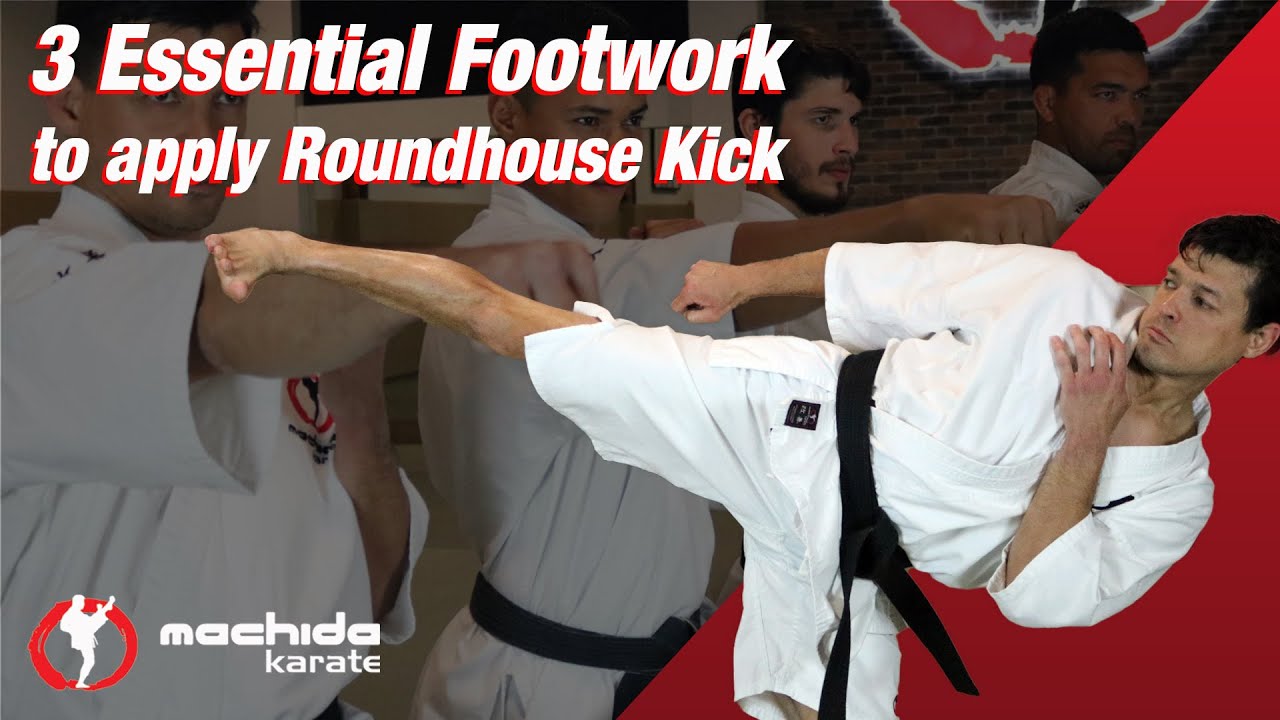 Footwork Essentials - Using footwork to apply Roundhouse kick