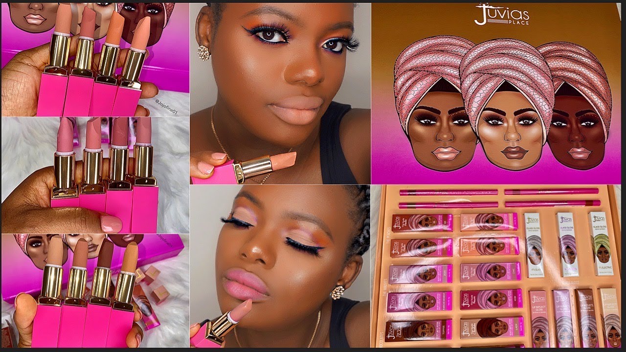 JUVIA'S PLACE NUDE SERIES VELVETY MATTE LIPSTICK REVIEW | LIP SWATCHES