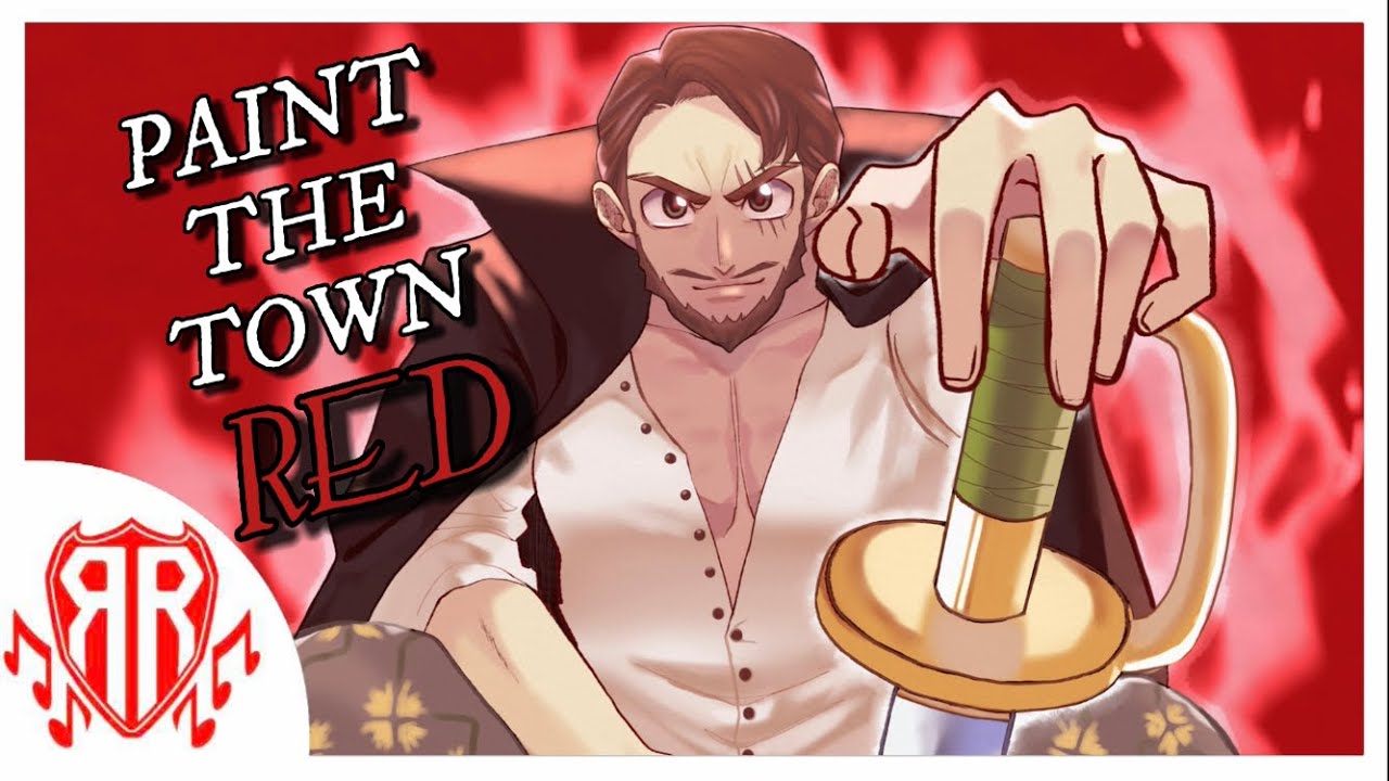 SHANKS RAP | 'PAINT THE TOWN RED' | Red Rob [Prod. by Super Malu World] (One Piece)