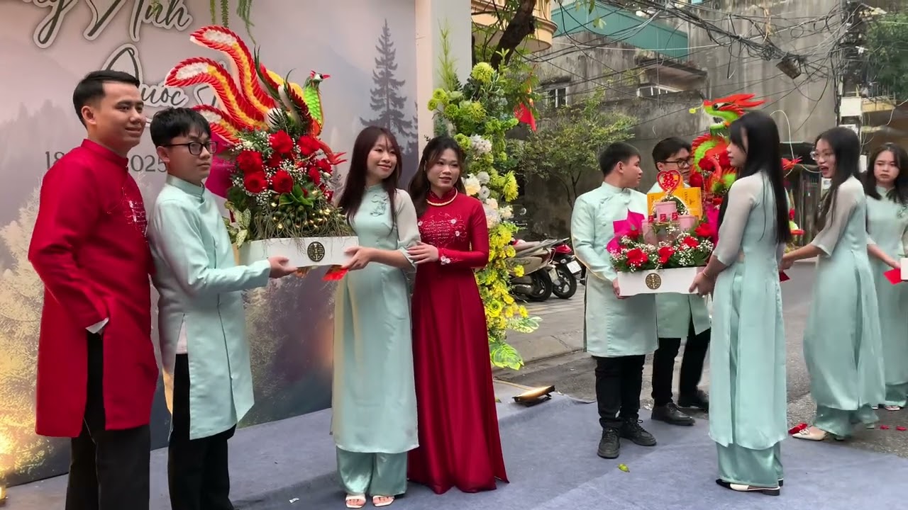 Lễ ăn hỏi cháu Phương Anh t2