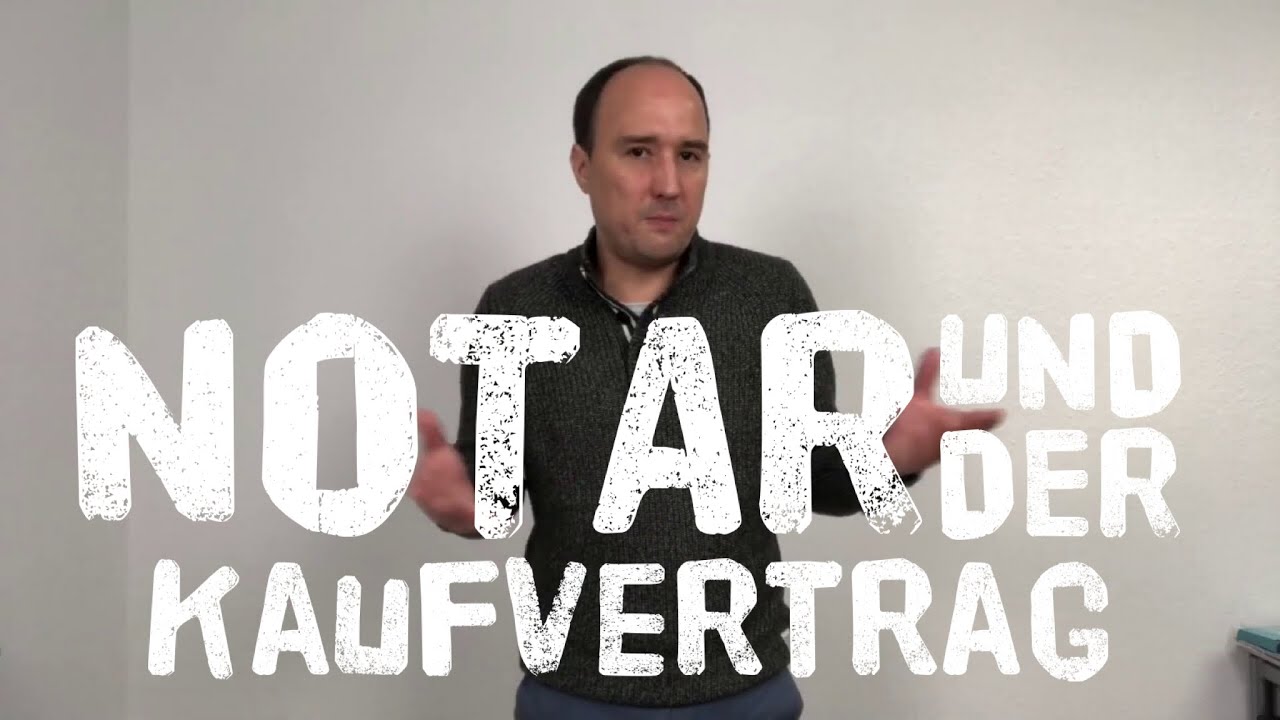 Notar und Kaufvertrag. Was muss ich beim noatriellen Kaufvertrag wissen und beachten?