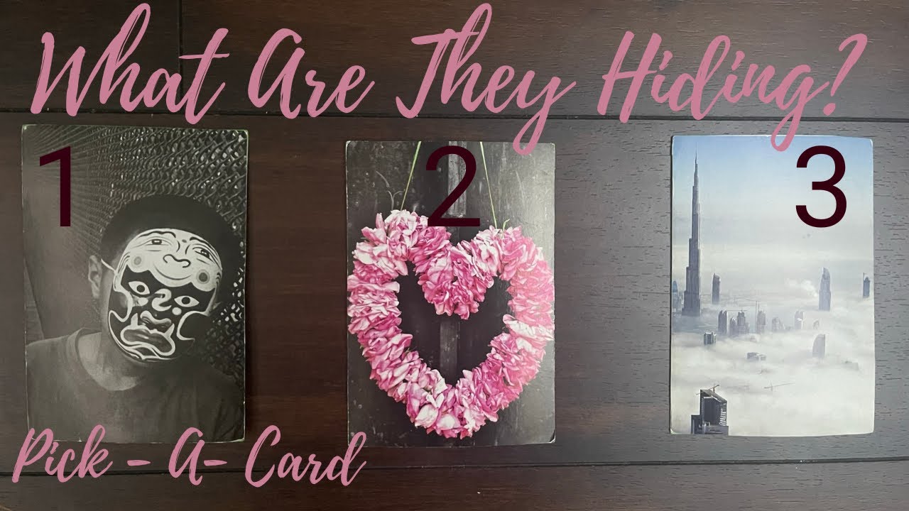 🫣🤫What Are They Hiding From You? 😍😥🥹 TIMELESS Pick-A-Card