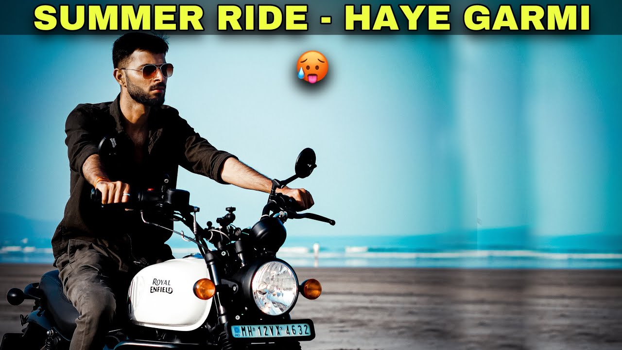SUMMERS KI FIRST RIDE ME PAHUCH GAYE BEACH | Hunter 350 long ride 2024
