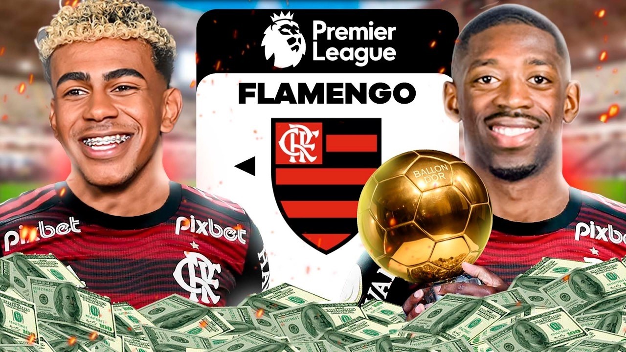 INVESTINDO 1 BILHÃO DE DOLARES no FLAMENGO💰