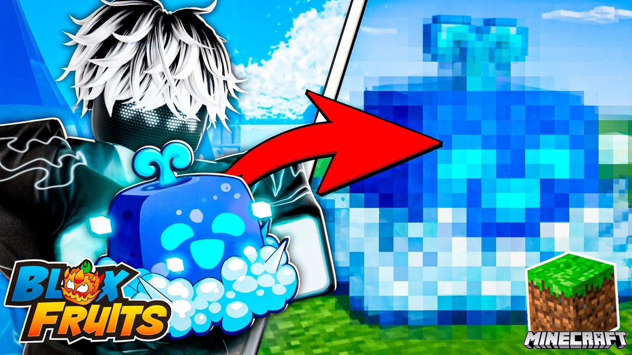 🍇КТО ЛУЧШЕ ПОСТРОИТ ФРУКТ в МАЙНКРАФТЕ ПОЛУЧИТ 10.000 РОБУКСОВ!! / BLOX FRUIT Roblox