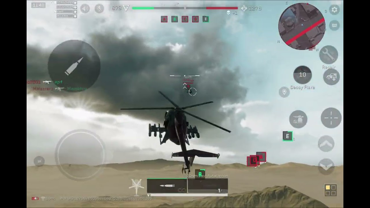 Delta Force Mobile : Recon Helicopter Gameplay 