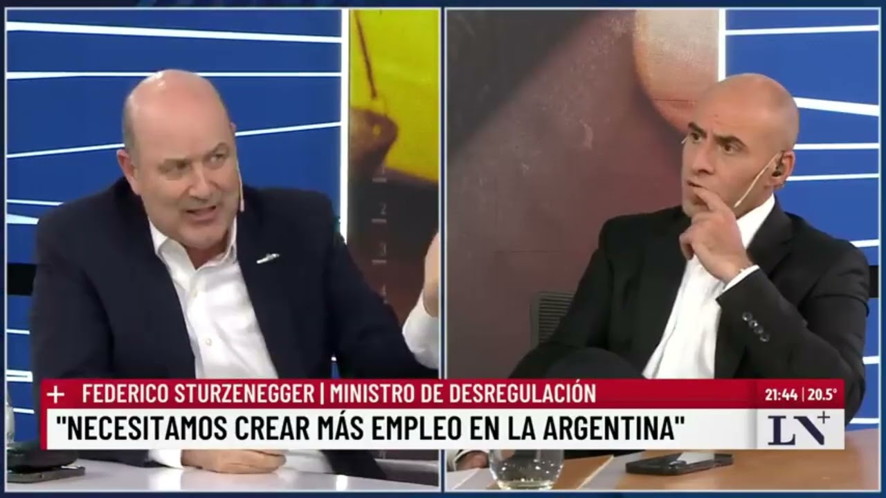 Entrevista al Ministro Sturzenegger en LN+ 20/11/2025