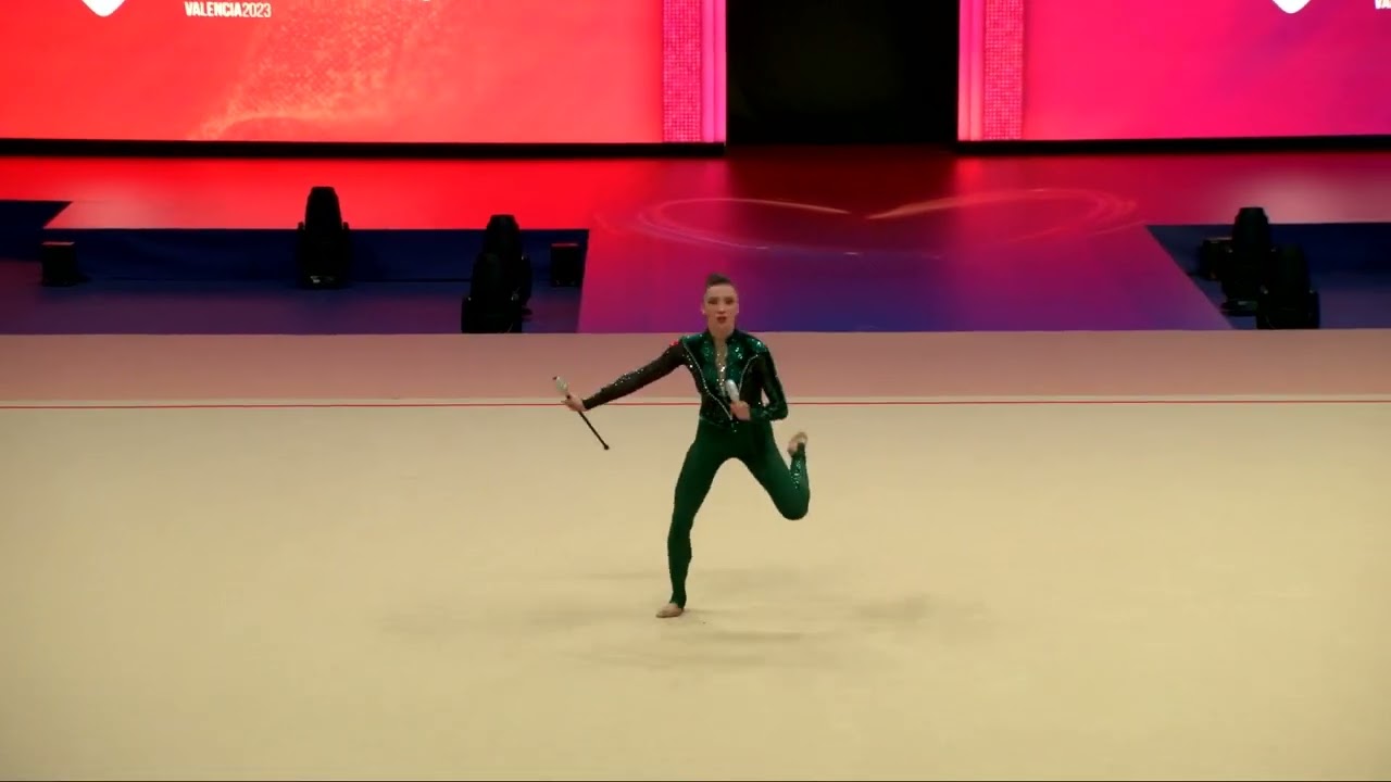 VERDES Andreea (ROU) - 2023 Rhythmic Worlds Qualifications CL Individual