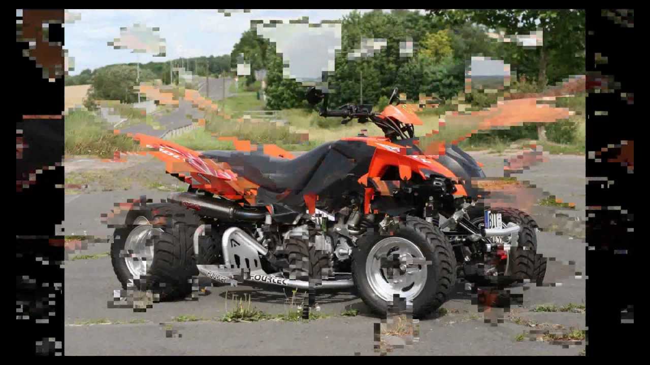 Herkules / Adly 500s GPR Auspuff ohne DB Killer