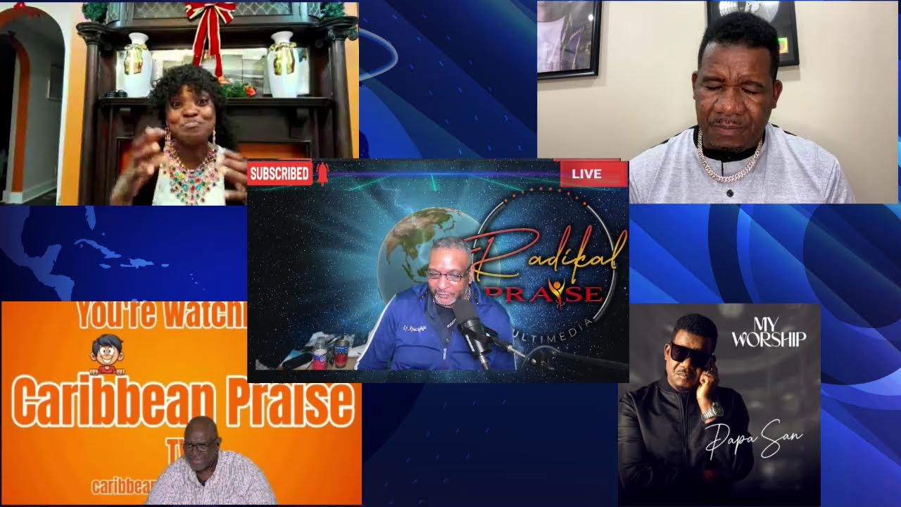 Friday night Praise Party on Radikal Praise with Papa San about is new Ep 1/25/2026