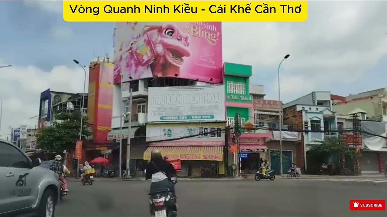 Cần Thơ Hôm Nay  Những Con Đường Ninh Kiều - Cái Khế. Can Tho Today: The Ninh Kieu - Cai Khe Roads.