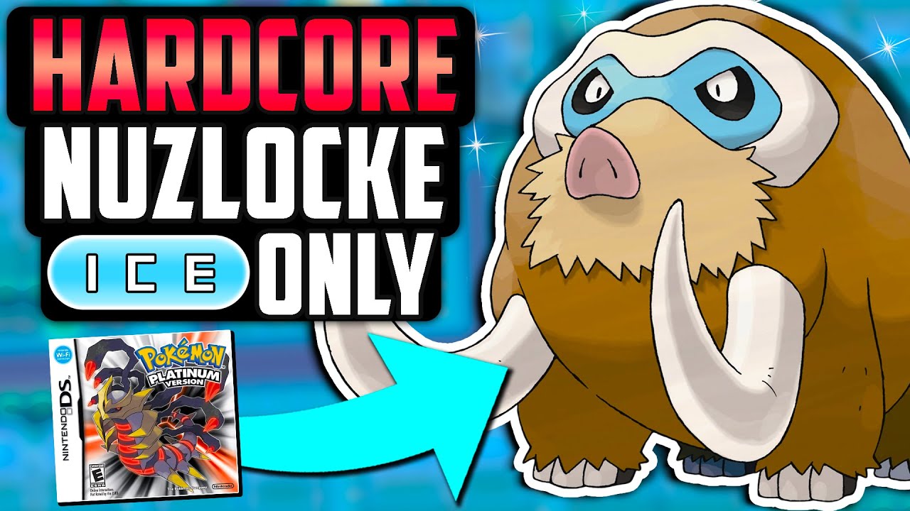 МОГУ ЛИ Я ПОБЕДИТЬ POKÉMON PLATINUM HARDCORE NUZLOCKE, ИСПОЛЬЗУЯ ТОЛЬКО ЛЕДЯНОЙ ТИП?! (Вызов поке...