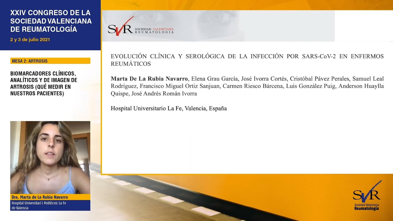 Biomarcadores cl&iacute;nicos, anal&iacute;ticos y de imagen de artrosis (qu&eacute; medir en nuestros pacientes)