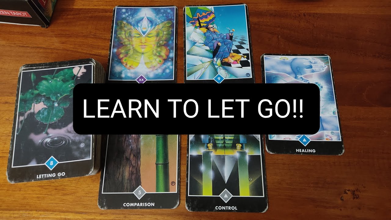 Learn to let go!! #tarot #love 