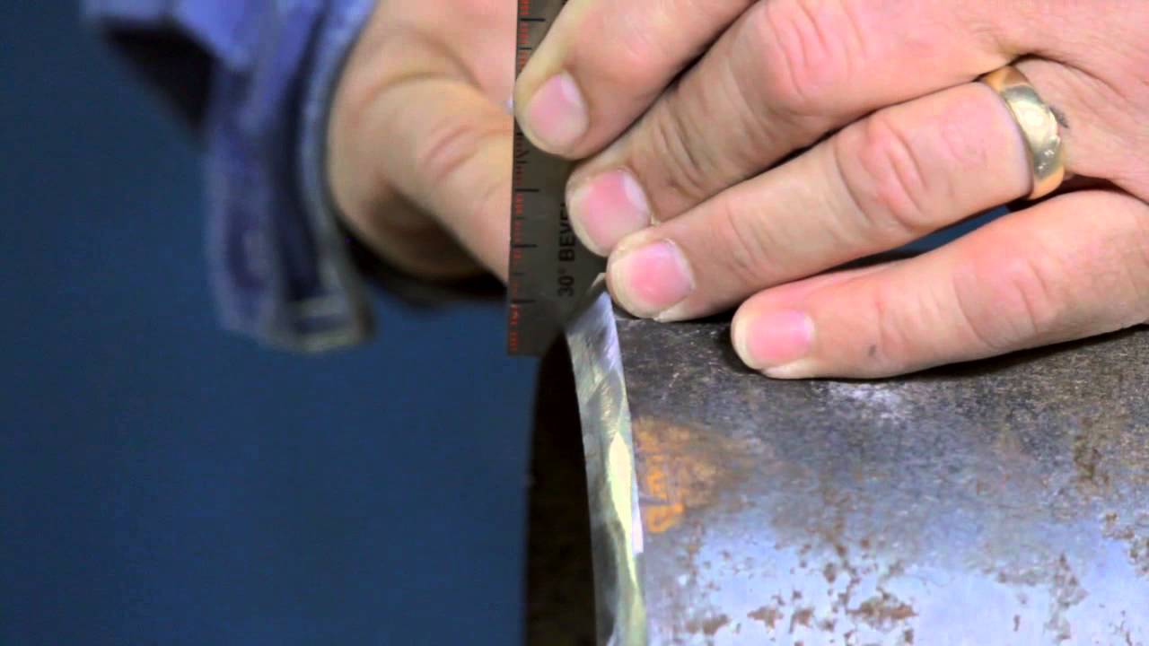 Welder's Pocket Pal - Beveled Ends