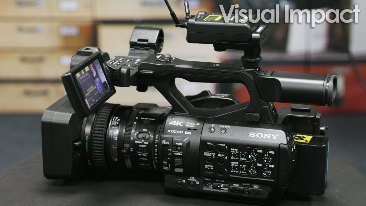 Sony PXW-Z280 and Z190 4K Camcorder Overview