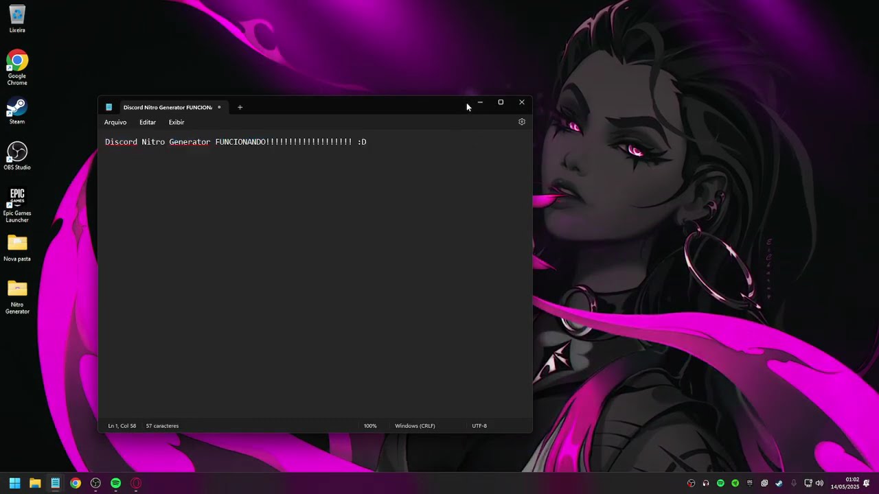 GERADOR DISCORD NITRO FUNCIONANDO 2025 | 100% 🔥💯