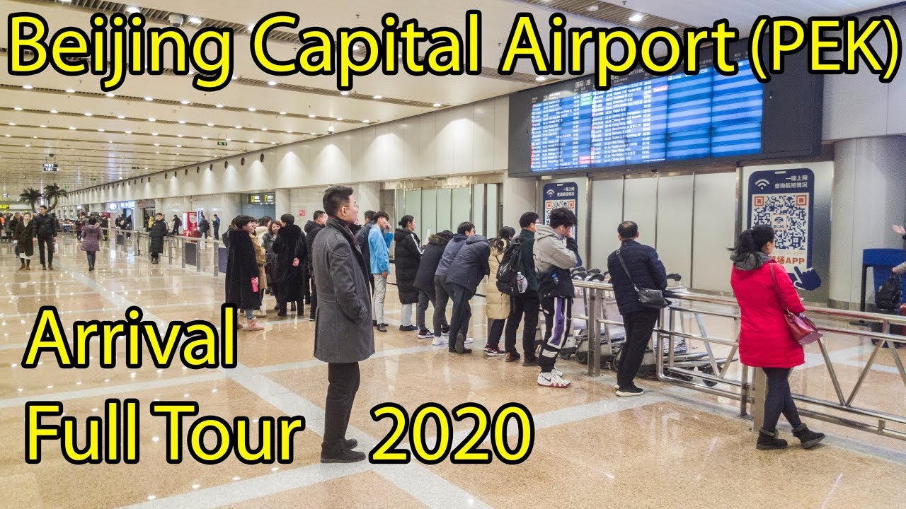 Beijing Capital Airport Arrival 2020 PEK Terminal 2
