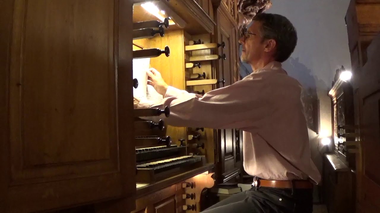 J.S.Bach: Fantasia BWV542, Yves Rechsteiner live at St Thomas Strasbourg August 2020
