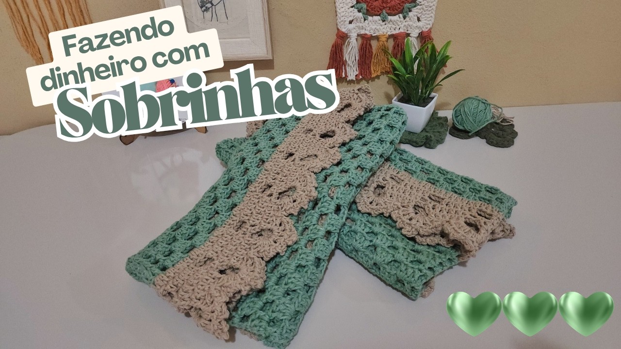 Recebi essa encomenda e aproveitei meus cones abertos 🧶 #transformandosobrinhas