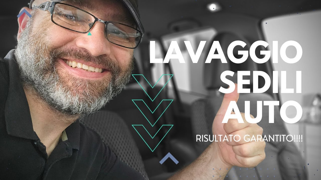Lavaggio professionale sedili auto - By Esteticar