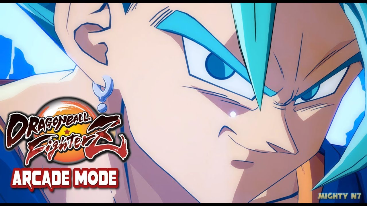 Dragon Ball FighterZ Vegito arcade playthrough