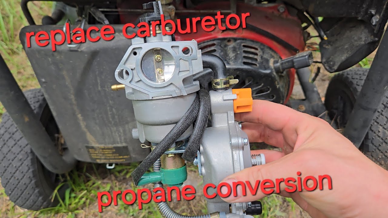 Convert Predator 9000 Generator to Run on Gas and Propane!