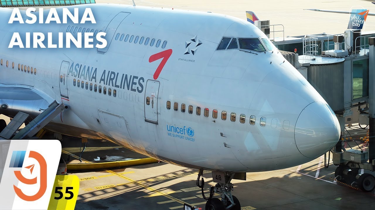 [M9] #55: Bay Boeing 747 sau 11 năm | Asiana Airlines | Y&ecirc;u M&aacute;y Bay
