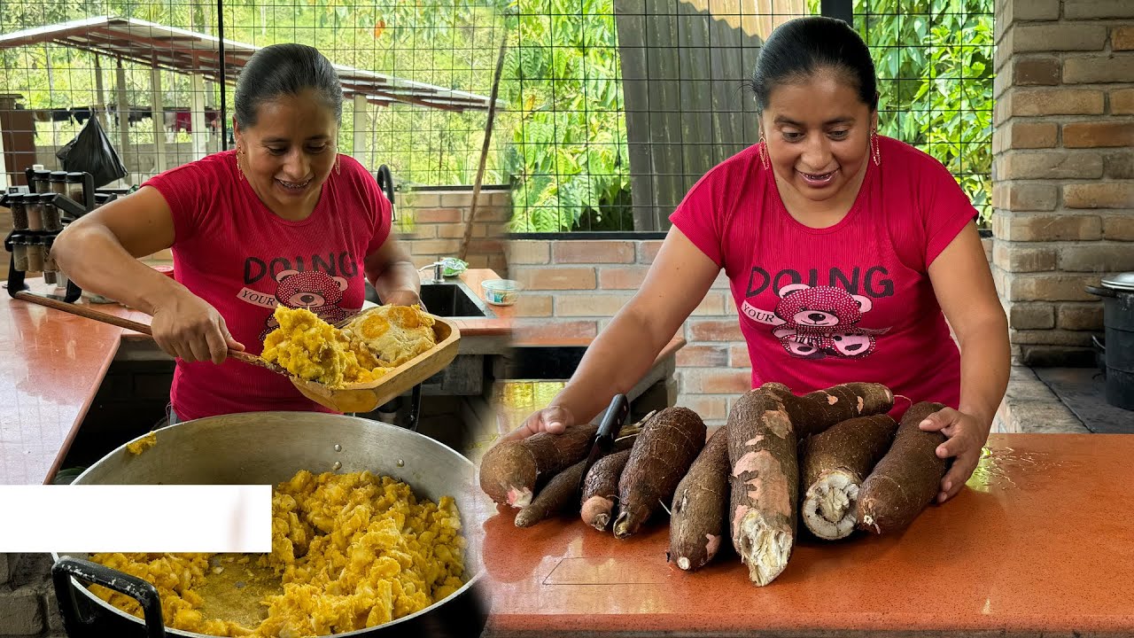 Con estas yucas prepararé un almuerzo que nunca has  probado
