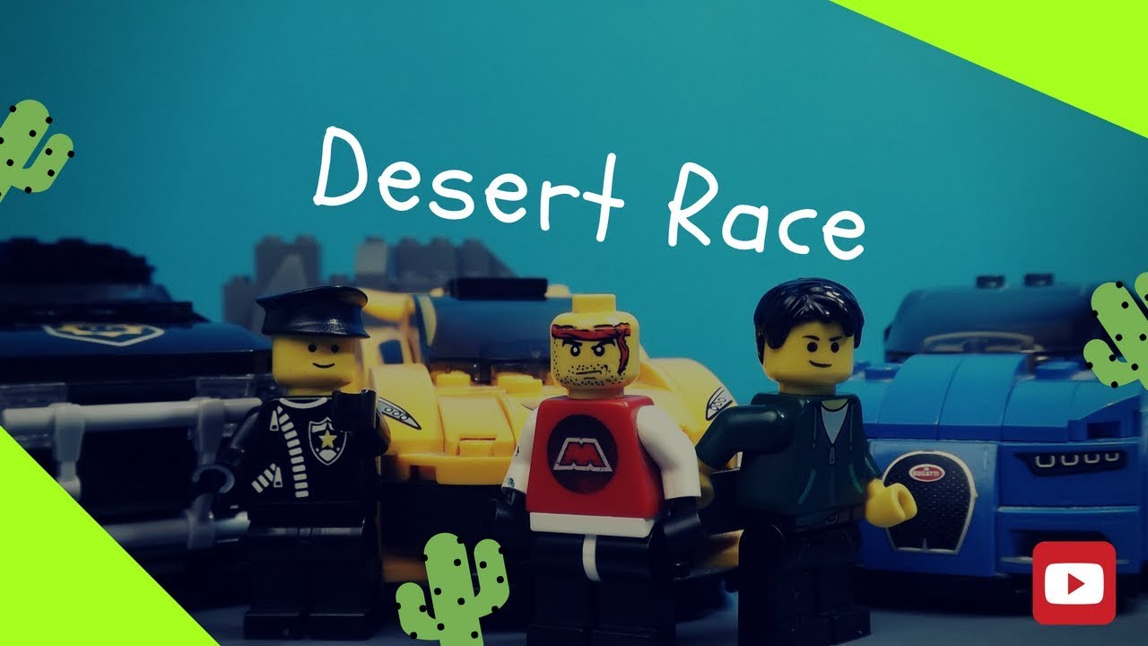 LEGO&reg; Desert race [Brickfilm]