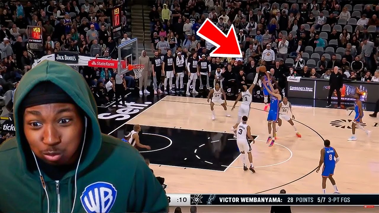 WEMBY VS CHET!!! San Antonio Spurs vs OKC Thunder Full Game Highlights Reaction