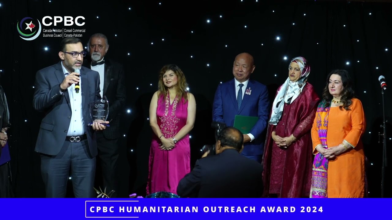 CPBC Humanitarian of the Year Award 2024 Refugee Girls Worldwide @Faisal Yousuf