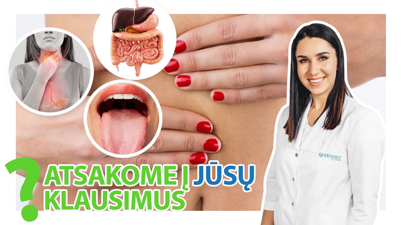 Atsakome į Jūsų klausimus! Gyd. gastroenterologė Elžbieta Rambynienė