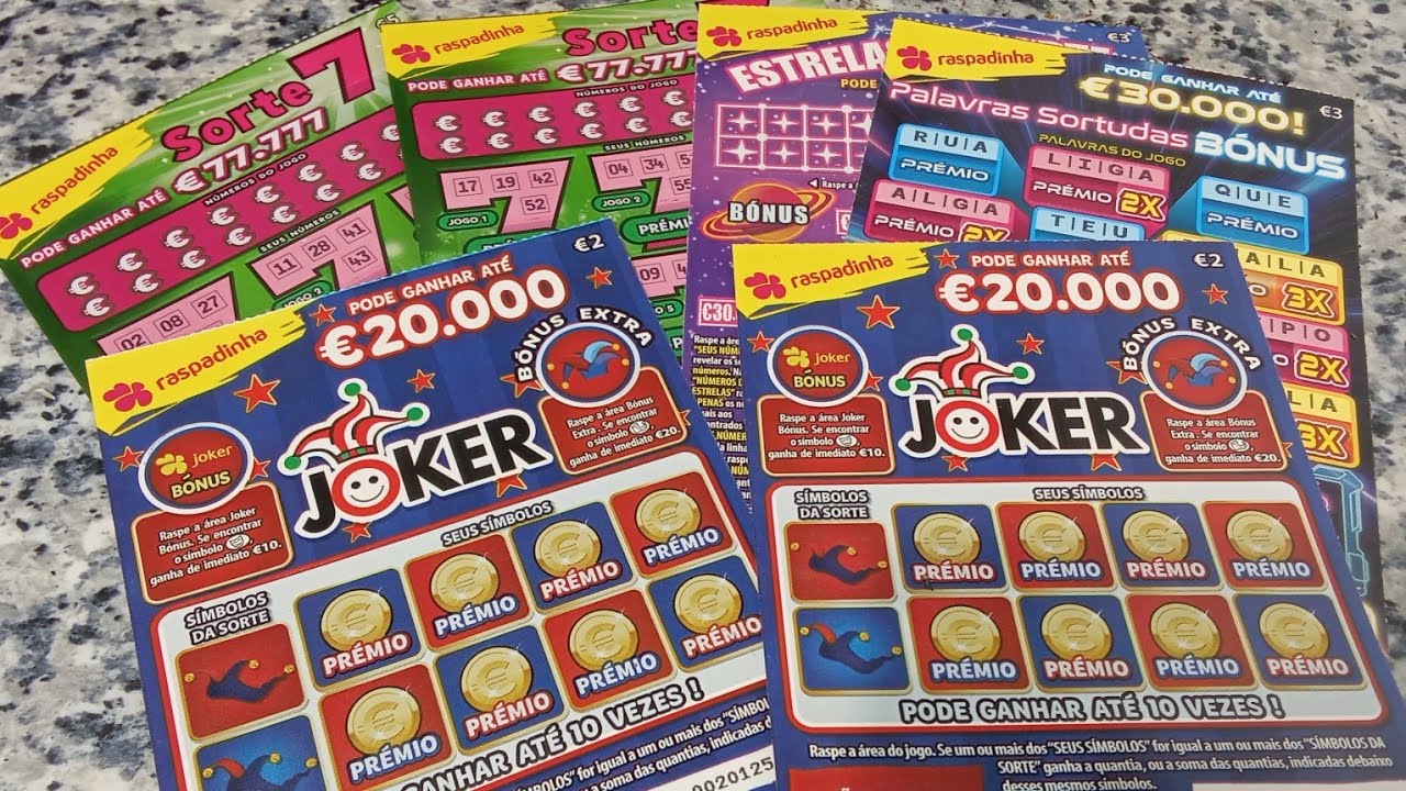 Mix tickets and profit!!!! I found a beautiful symbol on the joker's ticket. Portugal lottery 