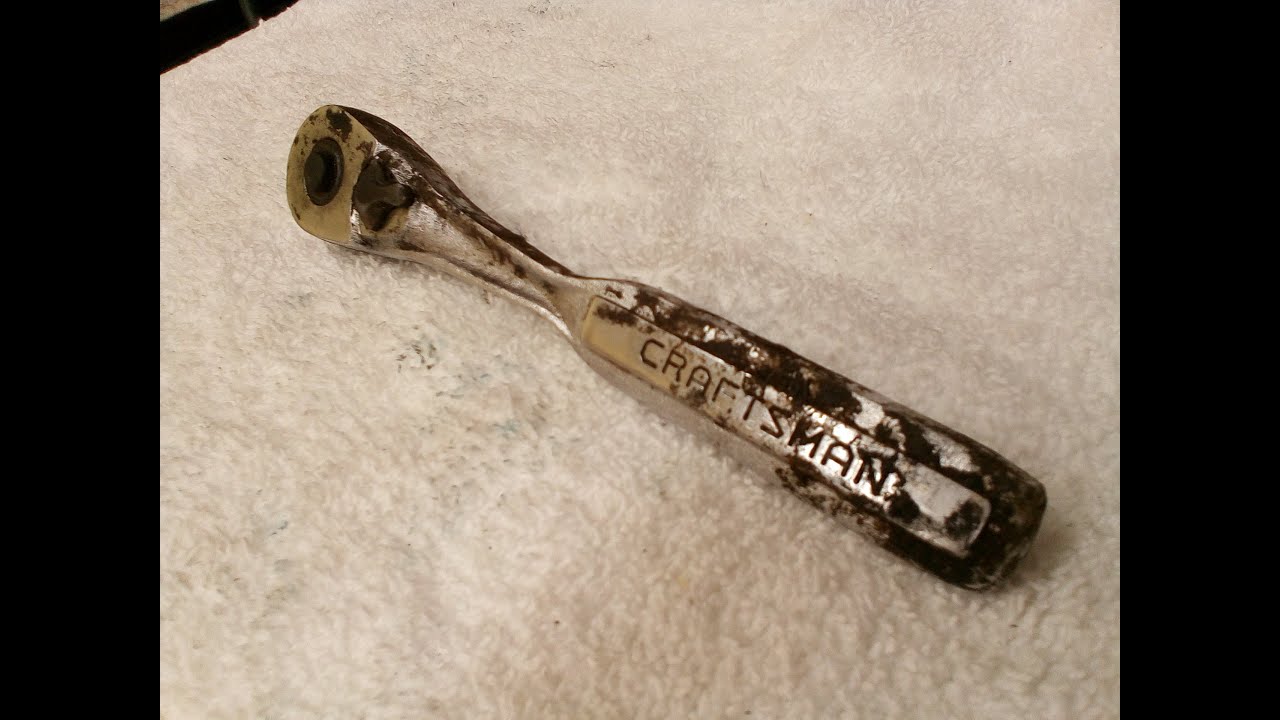 Очистка трещотки Craftsman
