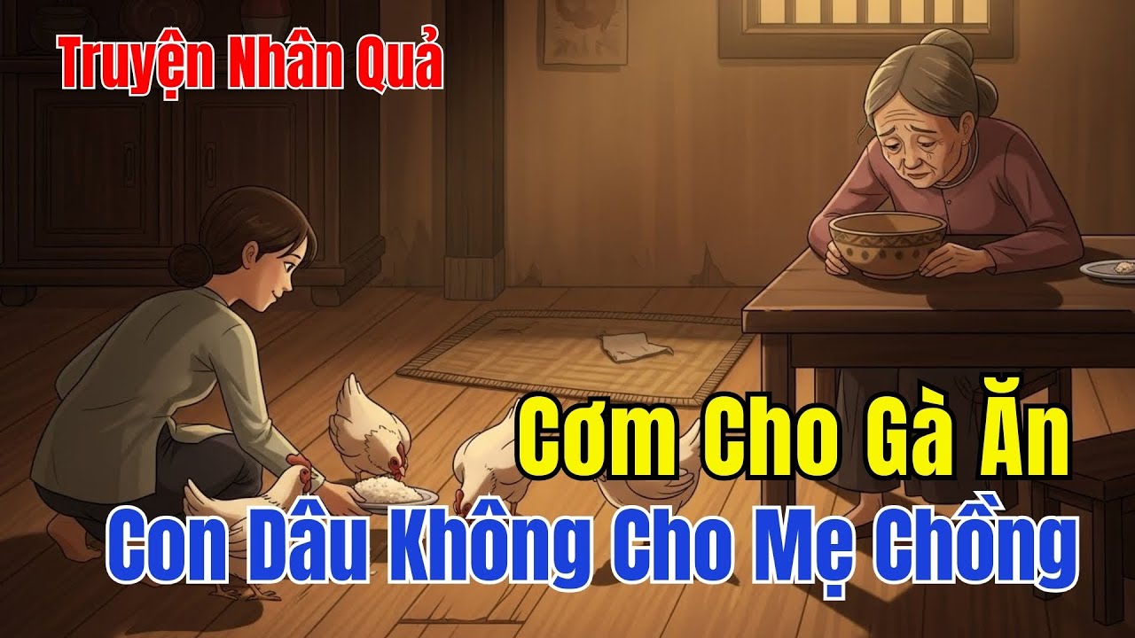 TRUYỆN NHÂN QUẢ: Đem Gạo Đãi Gà Để Mẹ Chồng Đói Khát – Nghiệp Báo Đến Ngay Khi Thái Độ Bất Hiếu