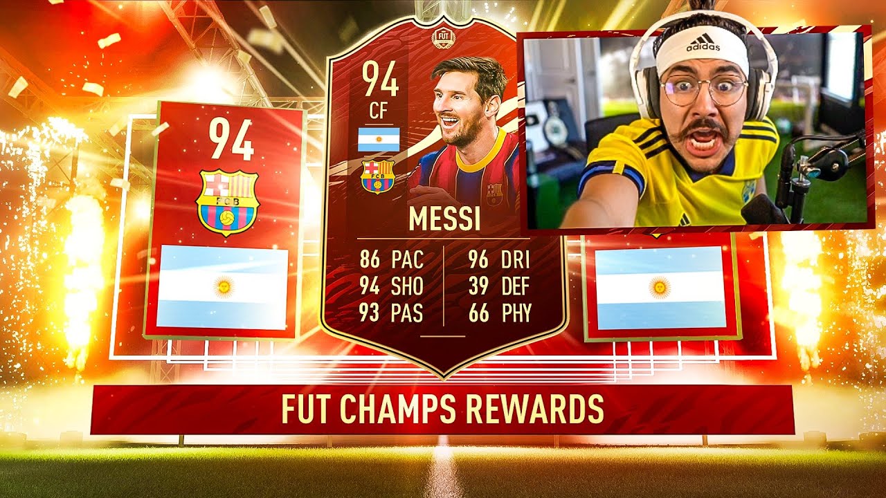 INFORM MESSI IN A PACK!! TOP 100 REWARDS!! FIFA 21