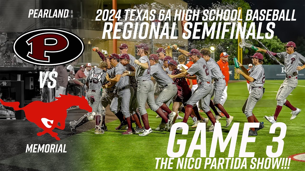 Pearland vs Memorial | 2024 6A Regional Semifinals | Game 3