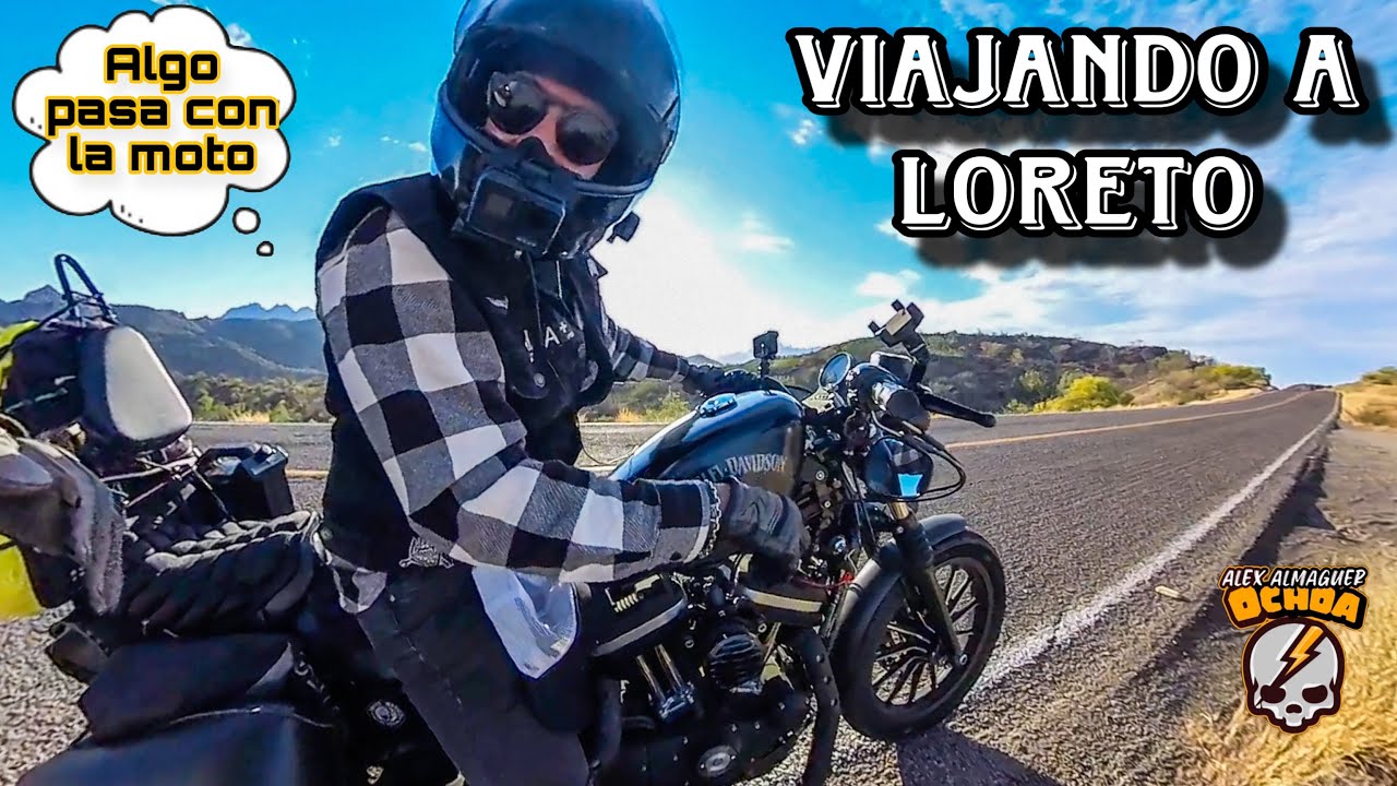 VIAJANDO A LORETO en MOTO ( increíbles paisajes )