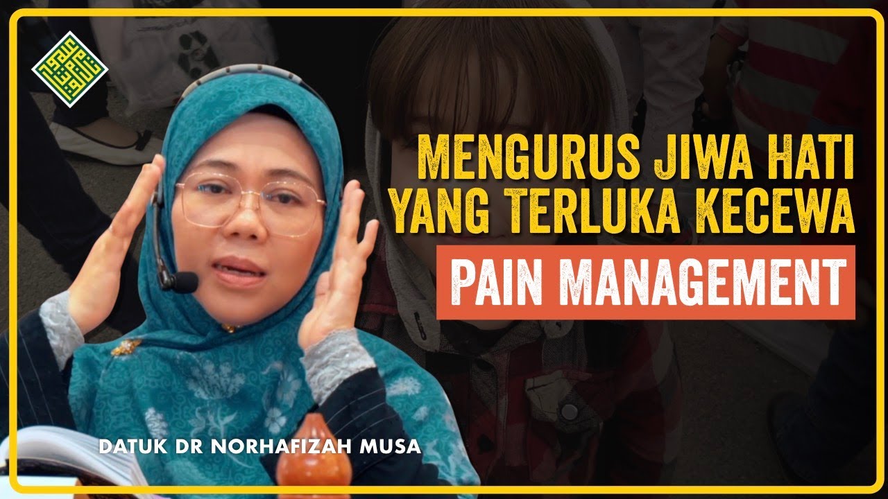Datuk Dr Ustazah Norhafizah Musa. Mengurus SAKIT DALAMAN - Pain Management