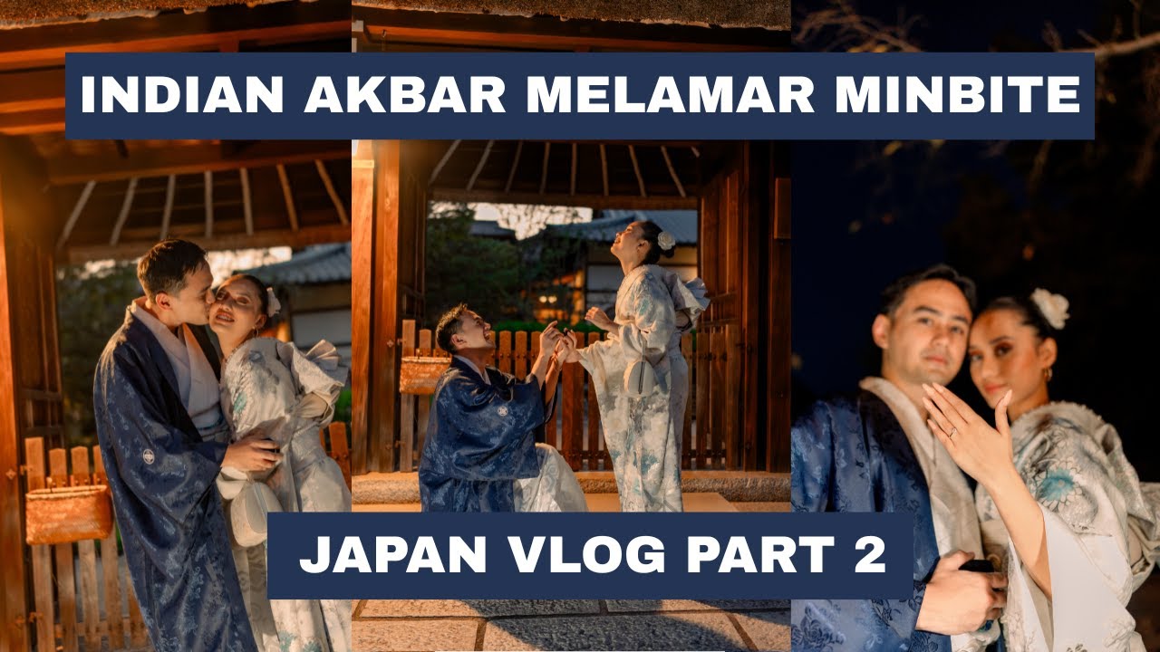 INDIAN AKBAR MELAMAR MINBITE - JAPAN VLOG PART 2