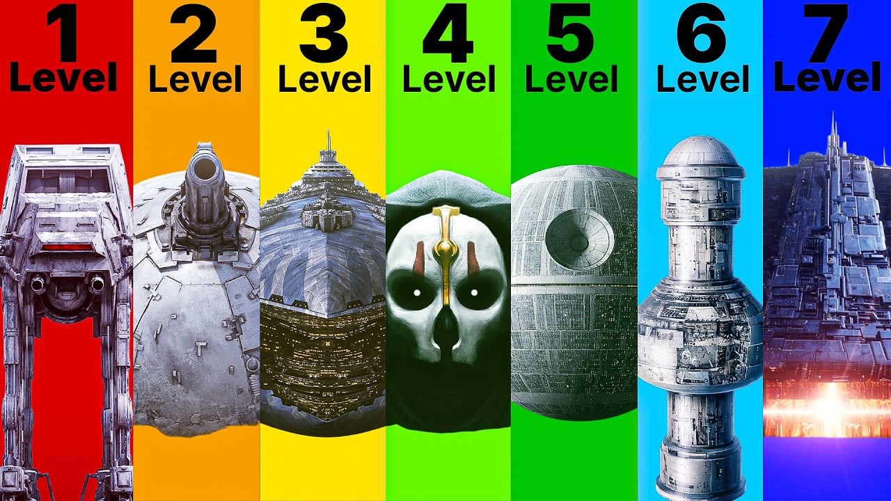 The 7 Levels of Superweapons in Star Wars Explained